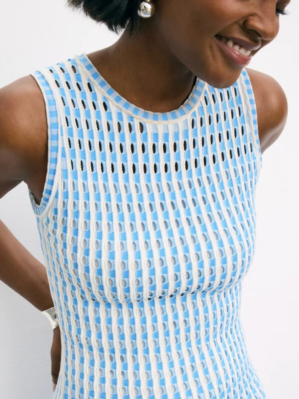 SIMKHAI Zelma knit Maxi Dress XS $795 - Picture 5 of 16